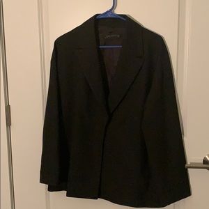 NWOT Zara Hidden One Button Oversized Blazer
